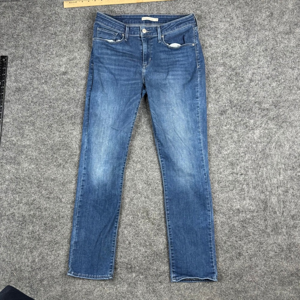 Levi's Jeans Womens Size 10 Blue Classic Mid Rise Skinny Stretch Denim Casual